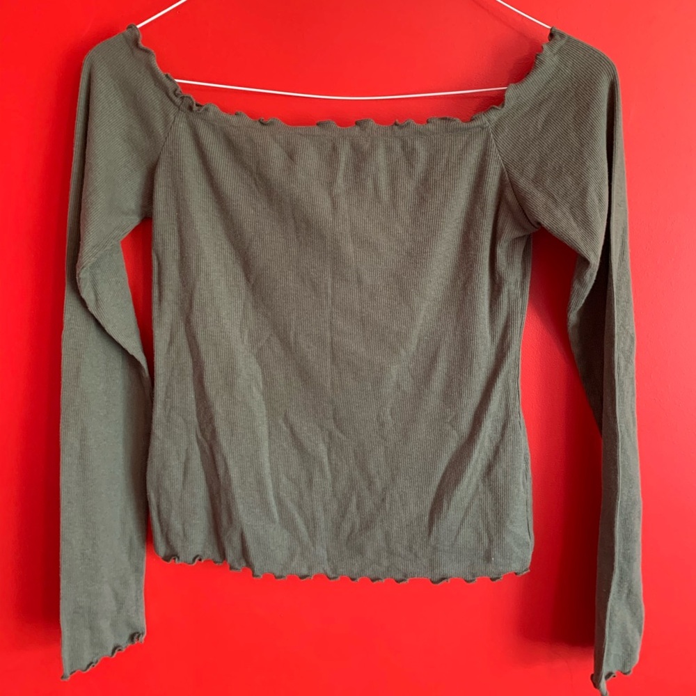 Off The Shoulder Long Sleeve